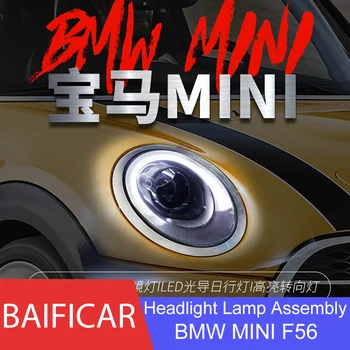 

Baificar Brand New Headlights Assembly Head Lamp Angel Eye Led DRL Front Light Bi-led Lens Dynamic Turn For BMW MINI F56