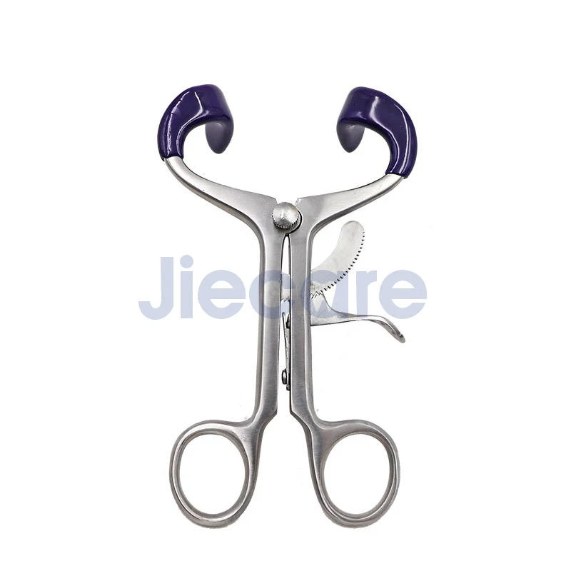Instrumentos de Cirurgia Cirúrgico com Almofada de Silicone de Aço Oral Dental Boca Afastador Inoxidável Ferramentas Ortodôntico 2 Pçs - Set 2 High Quality Beleza e saúde