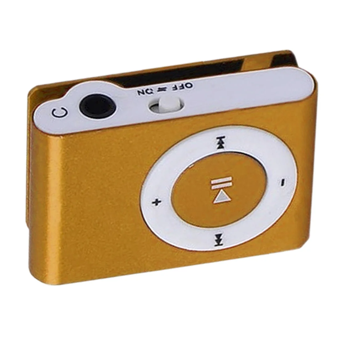Портативный MP3 плеер, мини MP3-плеер с зажимом, водонепроницаемый спортивный MP3 музыкальный плеер Walkman Lettore Mp3 с разъемом TF, приятный звук - Цвет: Orange