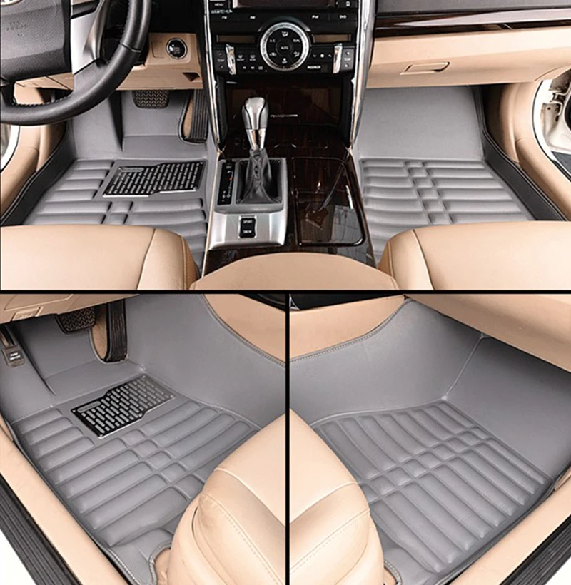 

ETOATUO Auto car floor Foot mat For suzuki grand vitara 2008 jimny sx4 swift car accessories waterproof carpet rugs