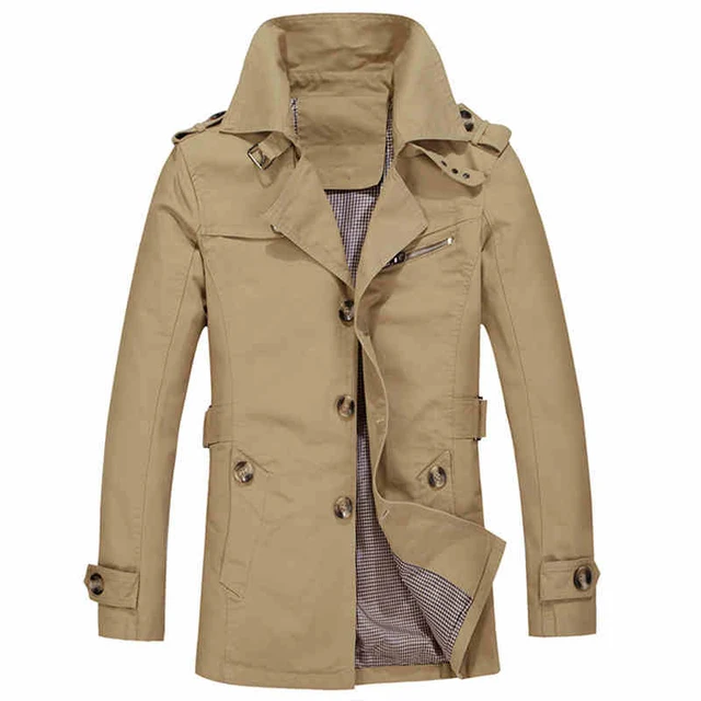 business casual trench coat