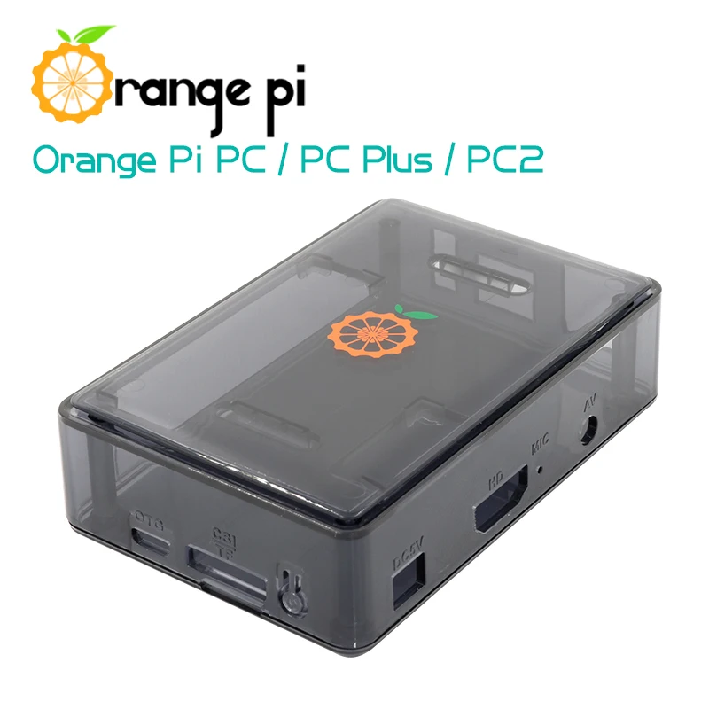Чехол Orange Pi ABS черный подходит только для плат OPI PC/PC Plus/PC2|orange pi|orange pi caseorange pc case |