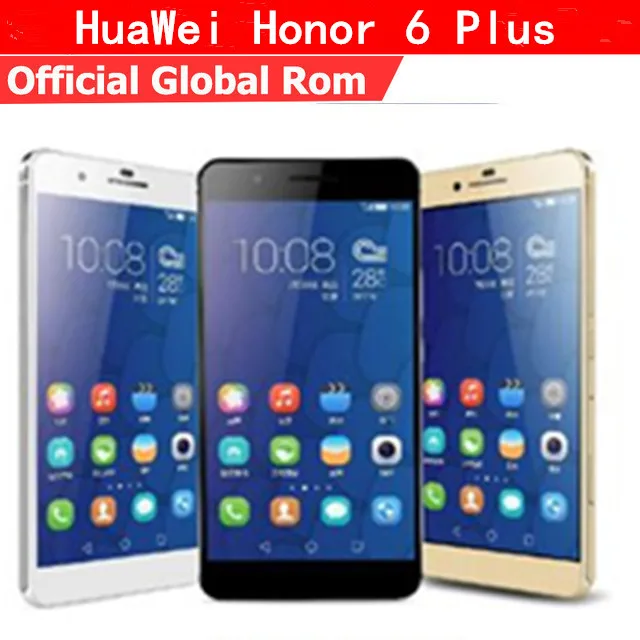 

Original Honor 6 Plus 4G LTE Mobile Phone Kirin 925 Octa Core Android 4.4 5.5 Inch IPS 1920X1080 3GB RAM 32GB ROM NFC