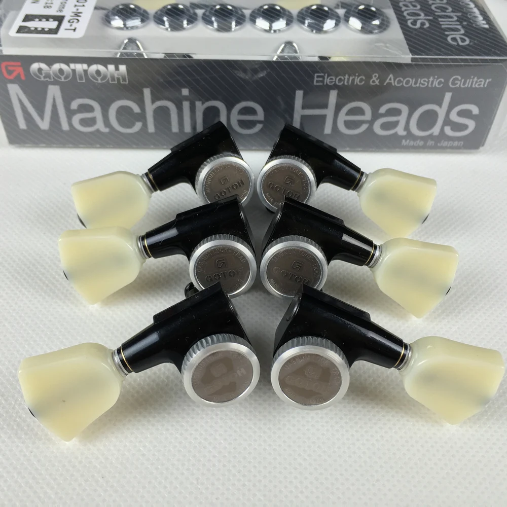 Оригинальный GOTOH SG301 MG T электрогитара блокировка машины головки тюнеры (хром