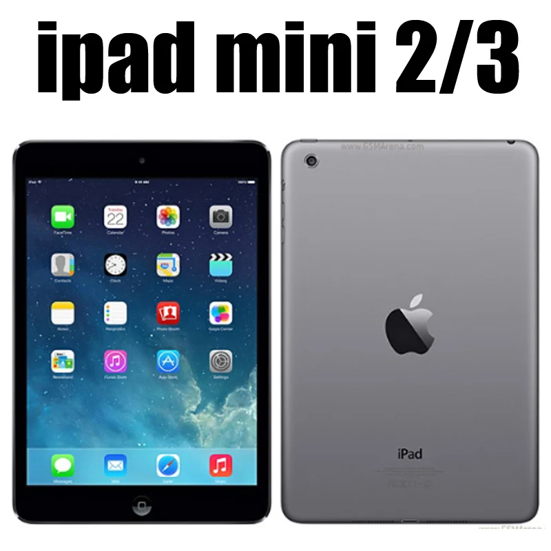 Модные Окрашенные Чехлы для Apple ipad mini 3 2 A1599 A1600 A1489 A1490 A1491 Fundas Smart case Capa|Чехлы