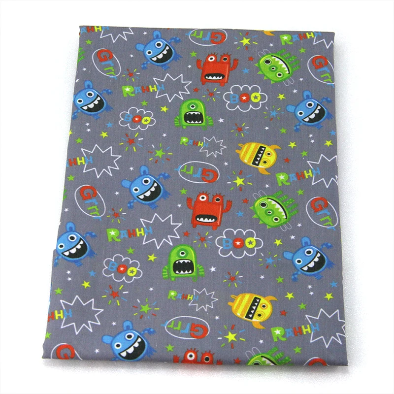 

50*145CM Polyester cotton fabric for Tissue Kids Bedding home textile for Sewing Tilda Doll,c578