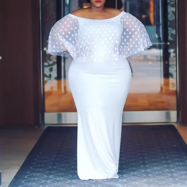 white dress big size