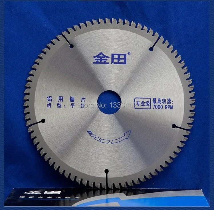 7" 60T or 180mm diameter 60 teeth TCT saw blade for aluminum cutting