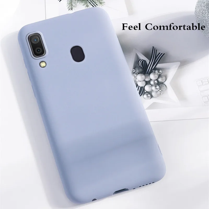 Best 200pcs/lot Liquid silicone Phone Case For Samsung Galaxy A10 A20 A30 A40 A50 A60 A70 A80 A90 M10 M20 M30 TPU Back Cover 1