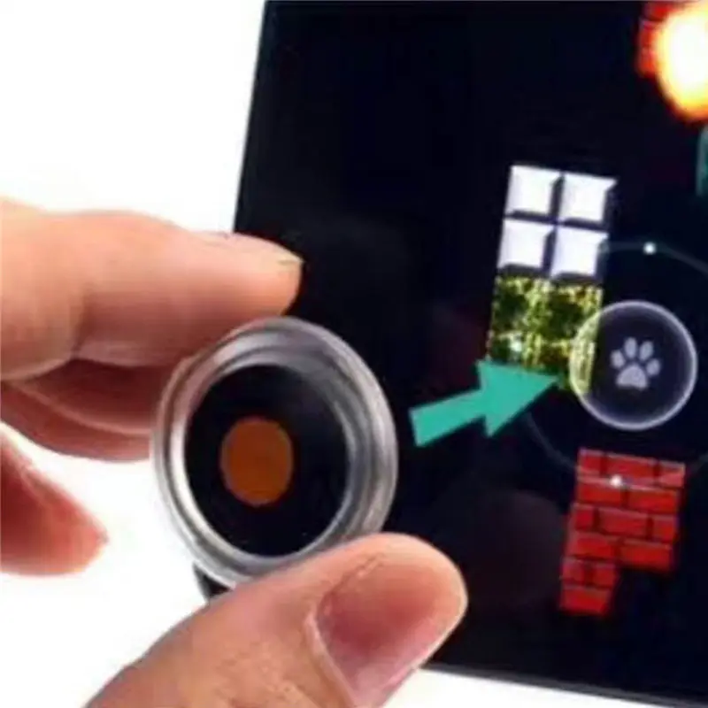 Koop Kinderen volwassen mini rocker kleine size integrale moulding touch screen game joystick voor iPhone smart phone tablet arcade APP Game