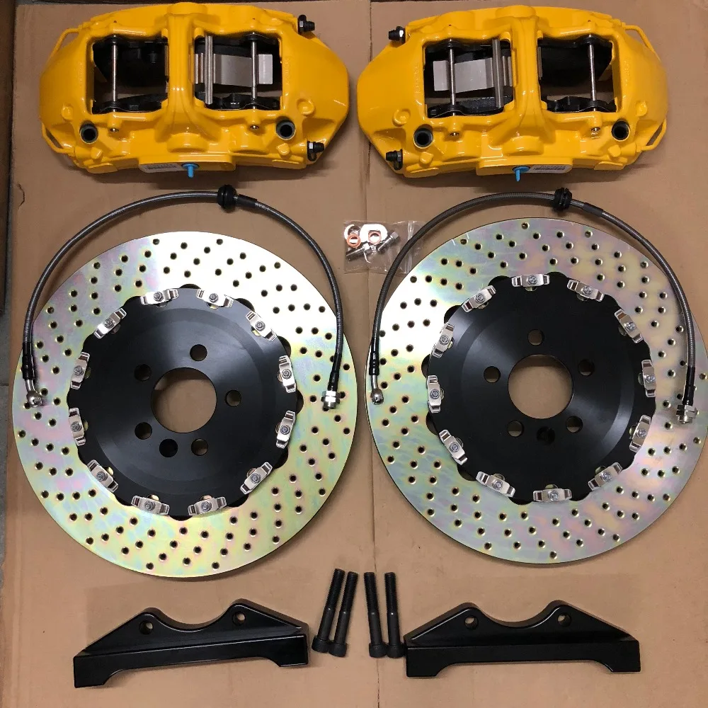 

Jekit Auto brake 6 pots big brake kit in 380mm for model bMW M3 e92 year 2008 front wheel rim 20''