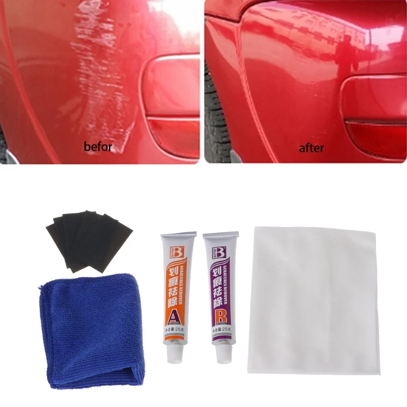Car styling Fix A + B Car Body Grinding Compound Paste Set Scratch Paint Care Auto Polishing