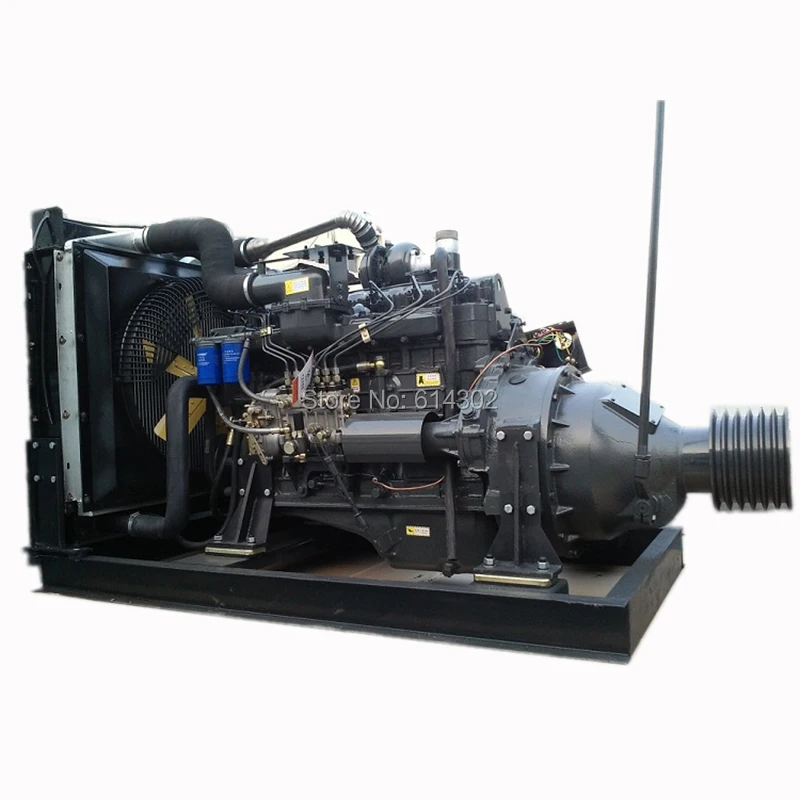 

140kw weifang fixed power R6105IZLP diesel engine for connecting agricultural machine with clutch and belt