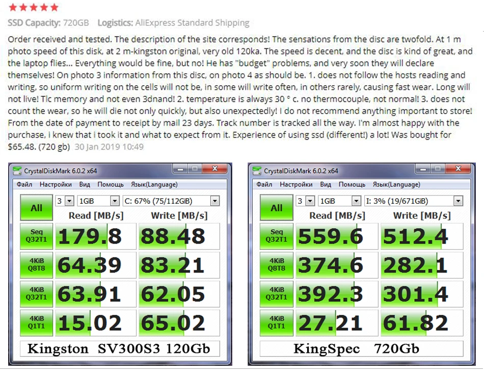 KingSpec SSD SATA диск 2,5 жесткий диск hdd 90 ГБ 180 ГБ 360 гб 720 ГБ SSD Внутренний твердотельный диск 2,5 HDD для ПК ноутбука Настольный