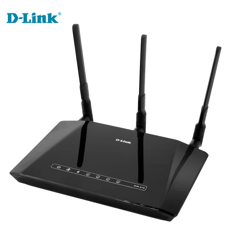 300M English Firmware D-LINK DIR-619 High Power Home Plug Router Signal Express Wifi Firewall RJ45,802.11b/g/n Wireless Router