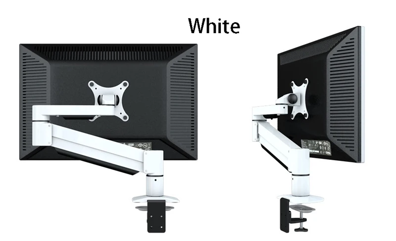 Алюминий сплав полный движения рабочего крепление 14-27 дюймов ЖК-дисплей СВЕТОДИОДНЫЙ монитор держатель рычага ТВ с креплением загрузки 2-9kgs H200