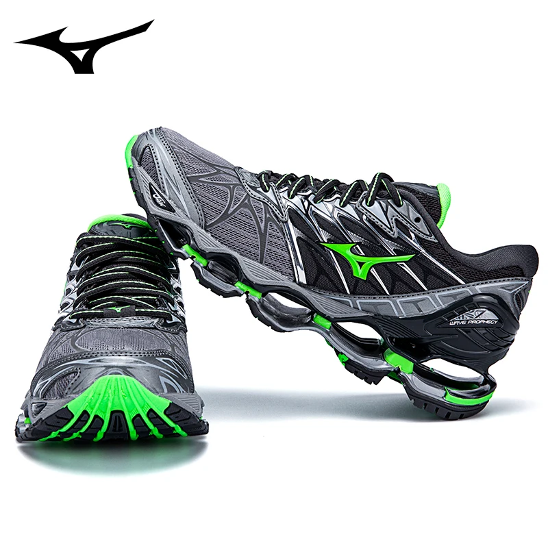 

Mizuno Wave Prophecy 7 Professional Men Shoes Air Cushioning For Men Weight Lifting Shoes Sneakers Stable Sports High Quality