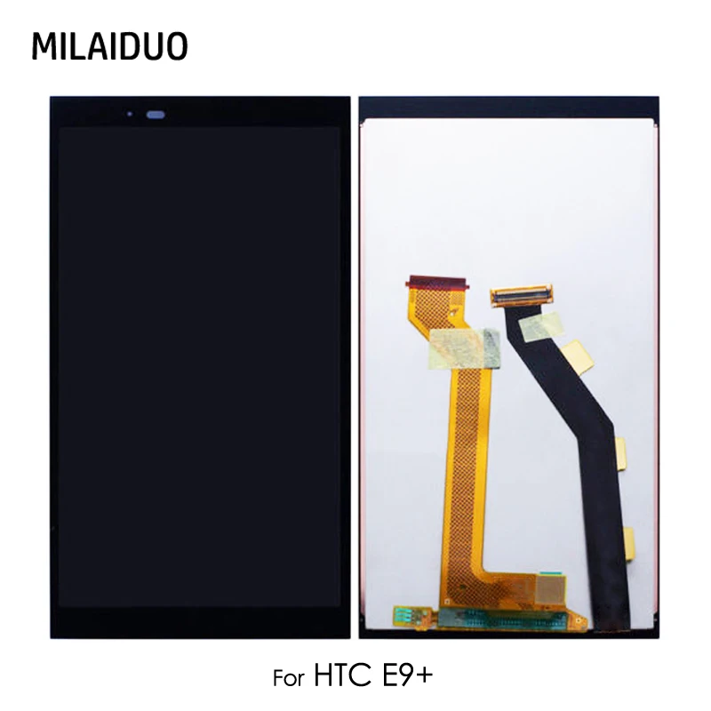

Original LCD Display For HTC One E9 Plus E9+ LCD Touch Screen Digitizer Full Assembly Replacement Parts Black No Frame 5.5''