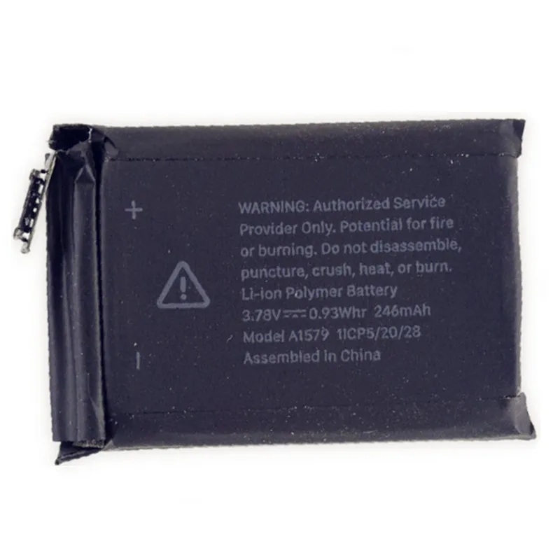 

Battery for Apple Watch Series1 38mm Smart Watch Gen1 38 Bulid-in Li-Polymer Rechargeable Accumulator Replacement A1553