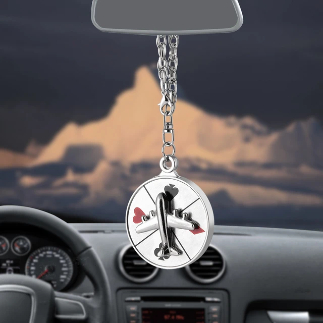 Car Pendant Ornaments Charms Funny Closestool Rearview Mirror