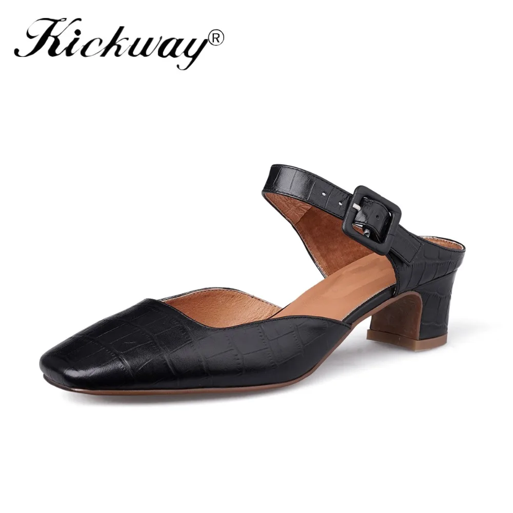 square toe slingback sandals