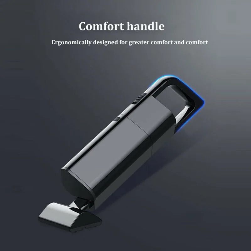 Portable Car Vacuum Cleaner Portable Auto With120W/12V Strong Suction Powerful Small Wet & Dry Car Home Vacuum