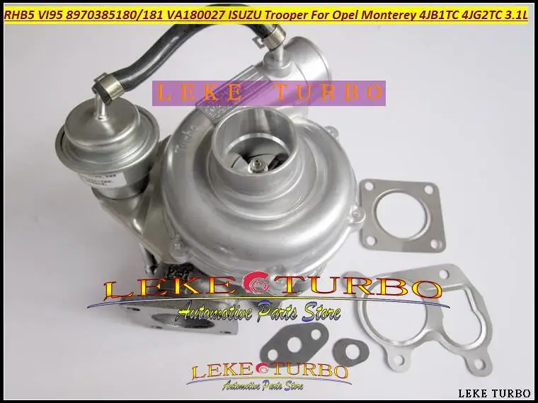 Турбокомпрессор RHB52 VI95 8970385180 Для ISUZU Trooper Jackaroo Opel Monterey 4JB1T 4JG2TC 113HP 3.1L бесплатная