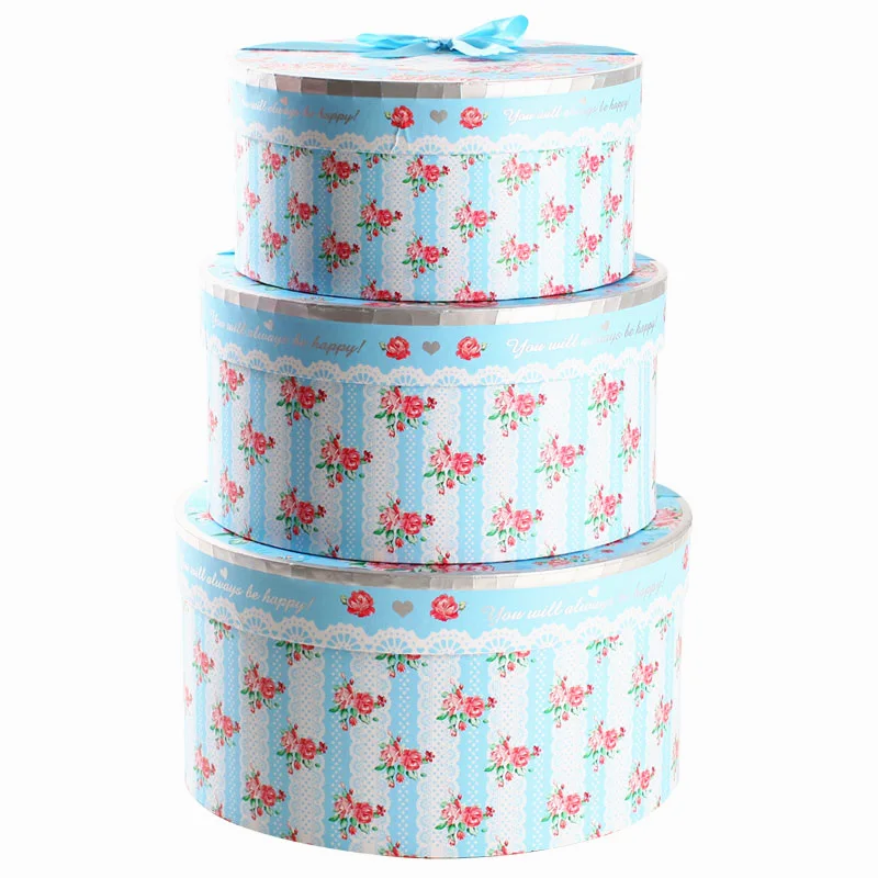2015 paper shaped round hat boxs with lids.clear large hat boxes on Alibaba Group