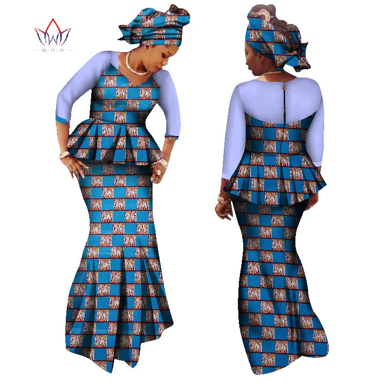 Buy BRW 2017 African Skirt Set for Women Dashiki Top
