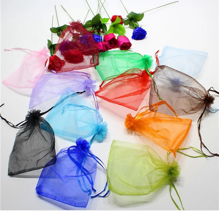Drawstring Organza Bags (1)