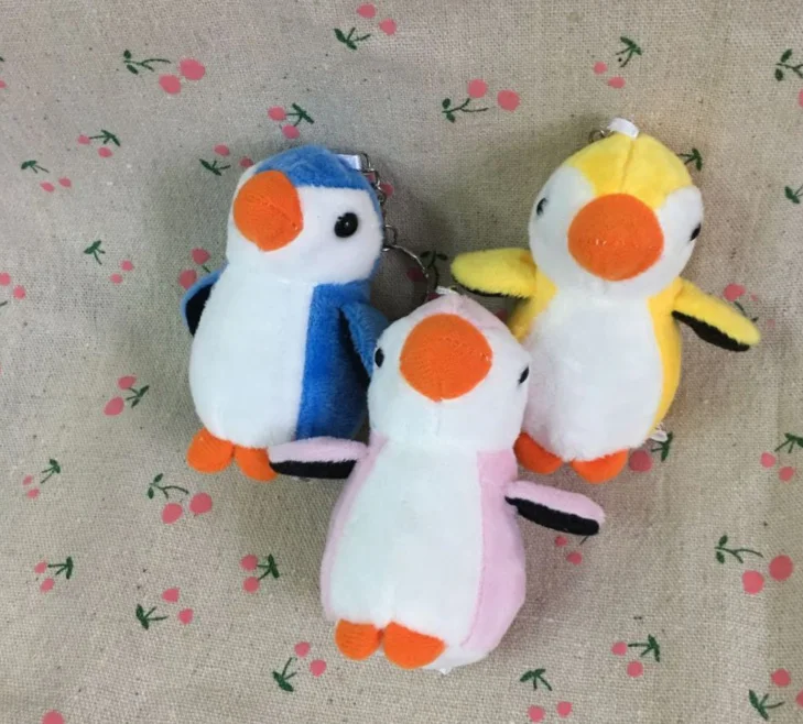 Kawaii 3Colors Mini 8CM Approx. Penguin Plush toy , Stuffed TOY , key