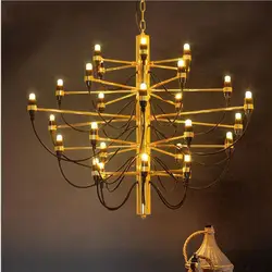 Люстра простой современный дом отель творческая личность искусство лампа Nordic Европейский гостиная освещение лампы осветительное