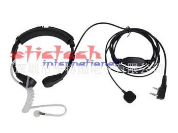 

by dhl or ems 50 pieces Extendable Throat Microphone Mic Earpiece Headset for CB Radio Walkie Talkie