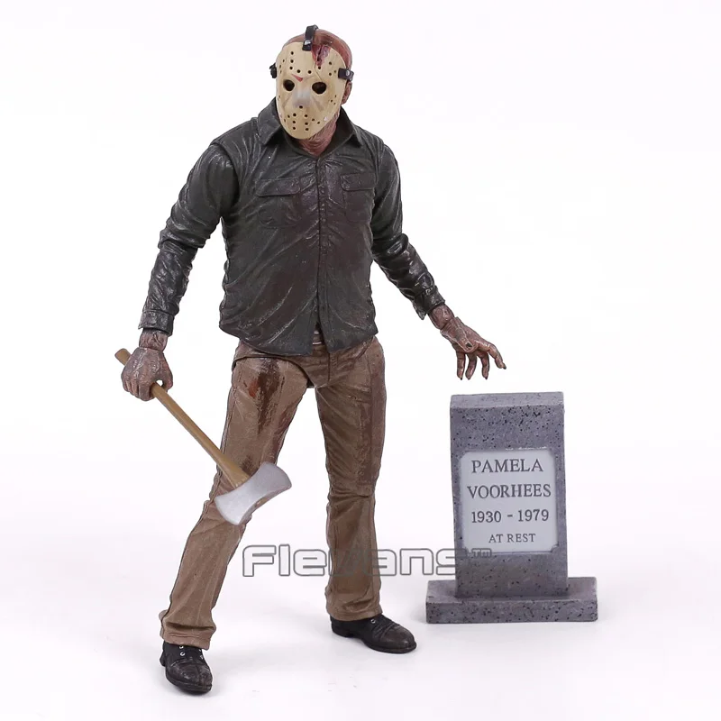 Baratos NECA Viernes 13 el capitulo Final Jason Voorhees PVC figura de acción coleccionable modelo de juguete
