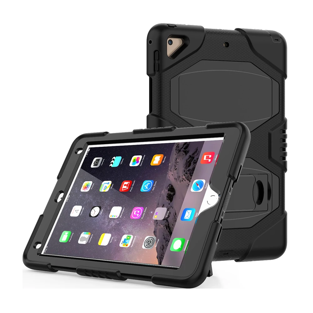 Powstro Full Body Protect Tablet Case Scratch proof Protection Shell Built in Kickstand for 9.7