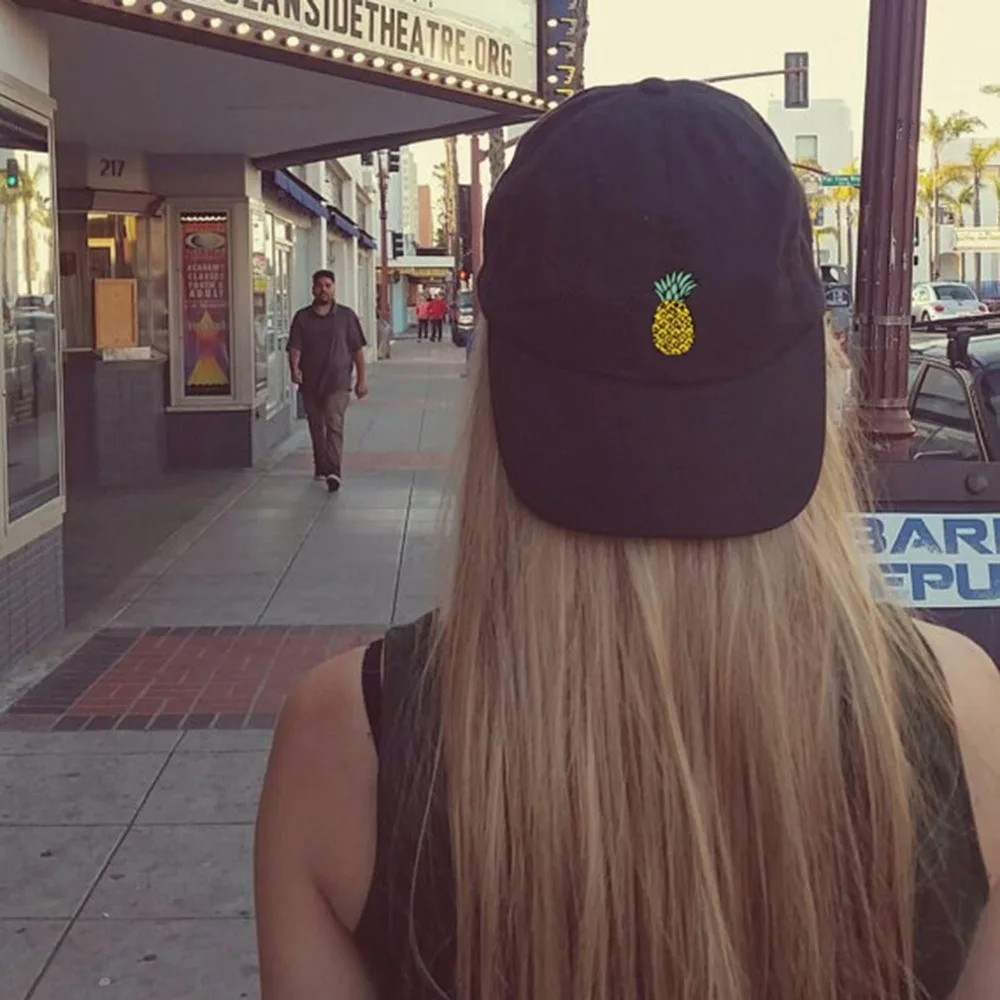 ربيع حار المرأة كاب Snapback الأناناس نمط المطبوعة قبعة الرجال الصيف البيسبول قبعات الهيب هوب القبعات للفتيات casquette أوم ربيع حار المرأة كاب Snapback الأناناس نمط المطبوعة قبعة الرجال الصيف البيسبول قبعات الهيب هوب القبعات للفتيات casquette أوم