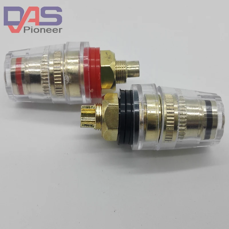 

2pcs 1Pair Speaker Cable Amplifier Terminal Binding Post RBS Connector Converter New
