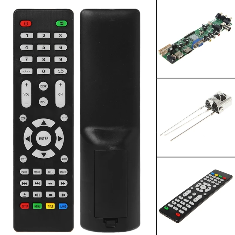 1 комплект новый A81.2.PA V56 V59 Универсальный ЖК драйвер платы ПОДДЕРЖКА DVB T2 для ТВ