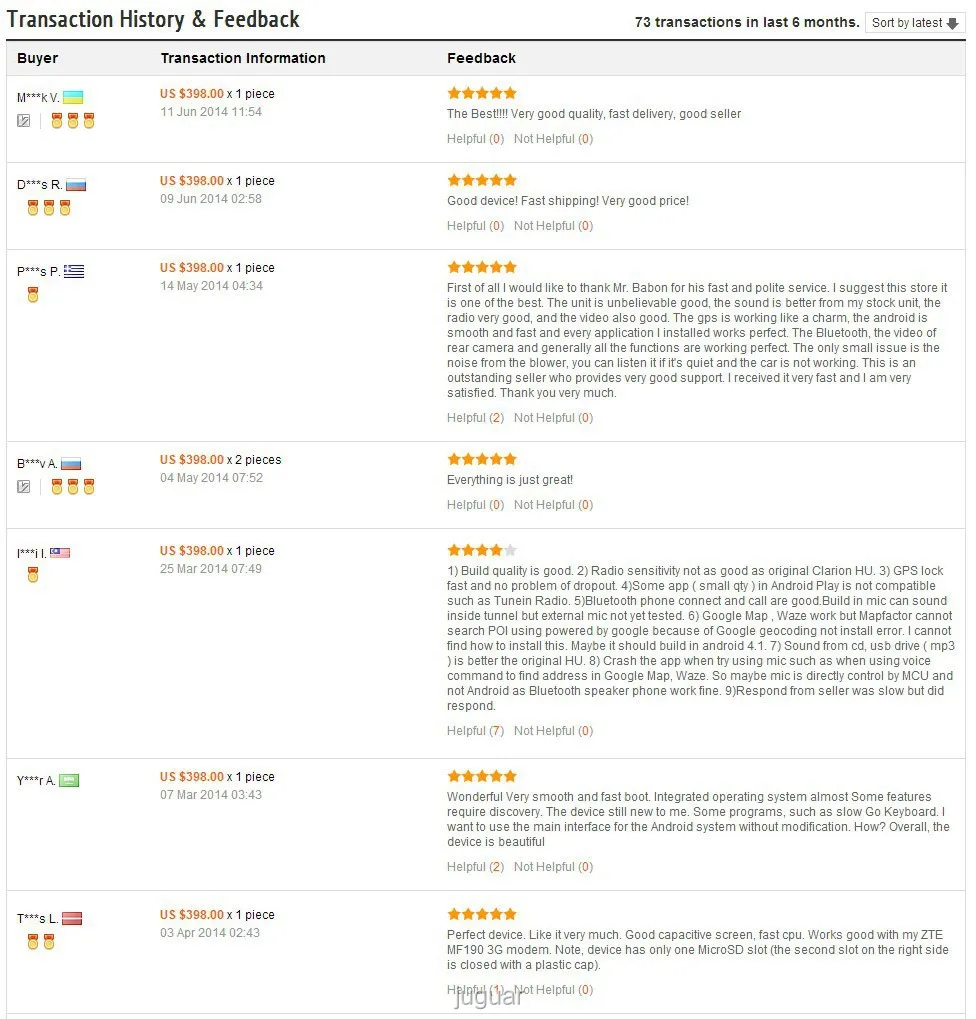 feedback