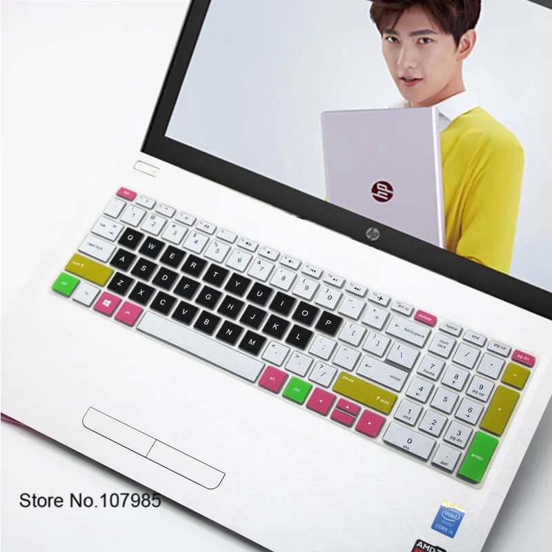15 15.6 inch Laptop Keyboard Cover Protector For HP Pavilion 15 bq001na 15 bq021dx 15 cb045wm 15