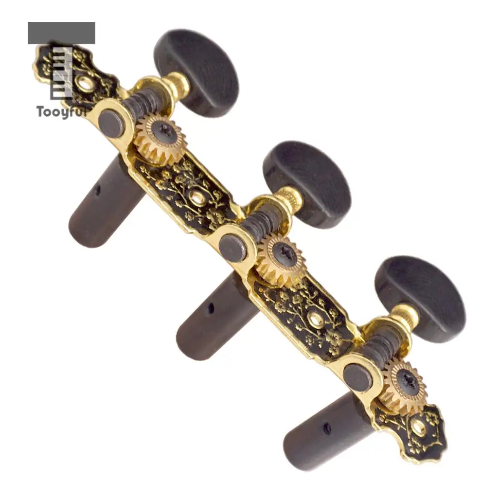Tooyful 1 Pair Classical Guitar Tuning Pegs Machine Heads Tuners for Guitar Accessories