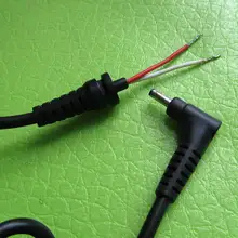 2 изделия шт DC 3,0x1,1 мм 90 Угол l-образный кабель разъем адаптера питания кабель для ноутбука для samsung Super pole acer Tablet 118 см