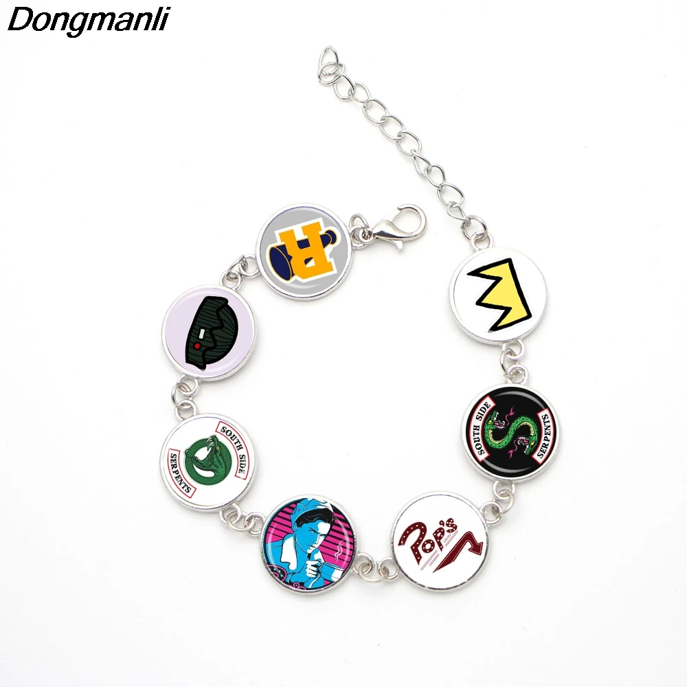 

P2489 Dongmanli Fashion jewelry Glass Dome Riverdale Handmade Bracelets