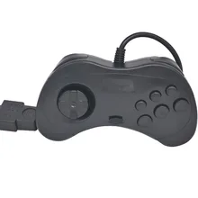 Ruitroliker 10 шт. ретро классический геймпад джойстики для sega Saturn консоли Системы черный