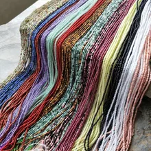 Аметист/опал/перидот/агат/нефрит/Гранат/Родохрозит круглый 2 мм 1" природа для DIY изготовления ювелирных изделий свободные бусины FPPJ