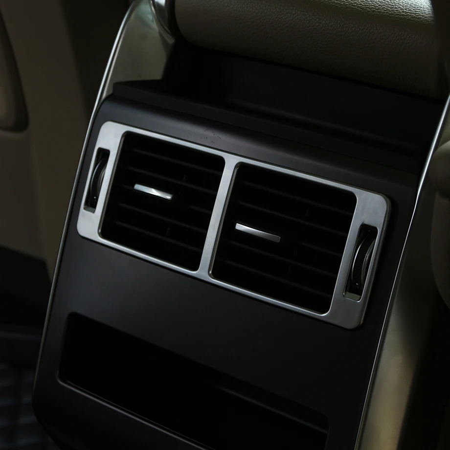 Chrome Interior Accessory Rear Air Outlet Cover Trim For Range Rover Sport 2014 2015 2016 Car Styling