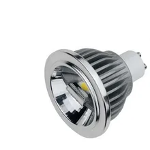 GU10, G53 цоколь 7 Вт Светодиодный прожектор AR70 85-265 в двойной COB 440lm 50 Вт 60 Вт галогенный эквивалент