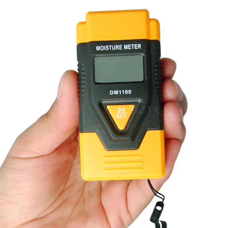 

3-In-1 Portable Digital Wood/Building Materials Humidity Detector Digital Moisture Meter Quality hygrometer Temperature Measure