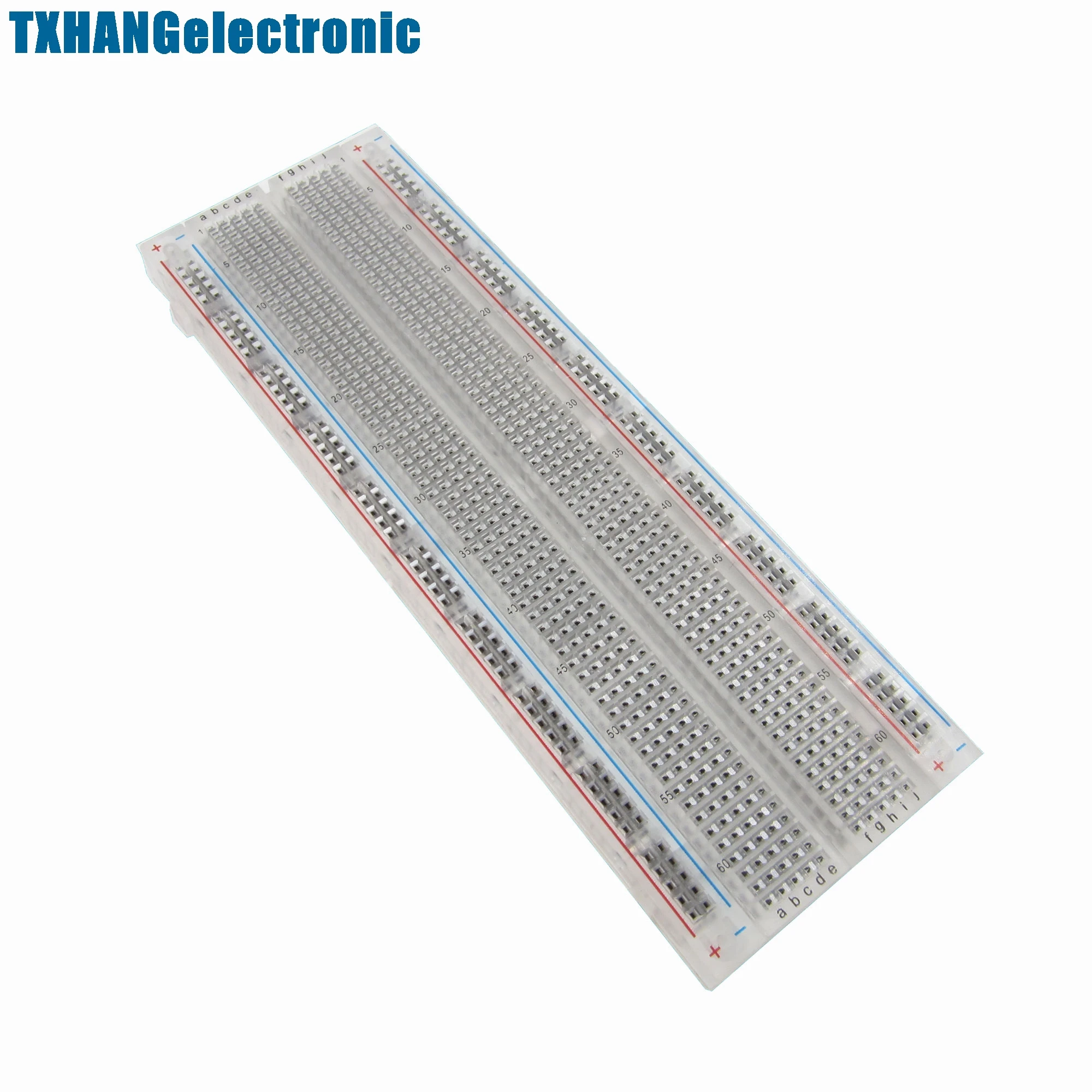 MB-102 Transparent Material 830Point Solderless PCB Bread Board