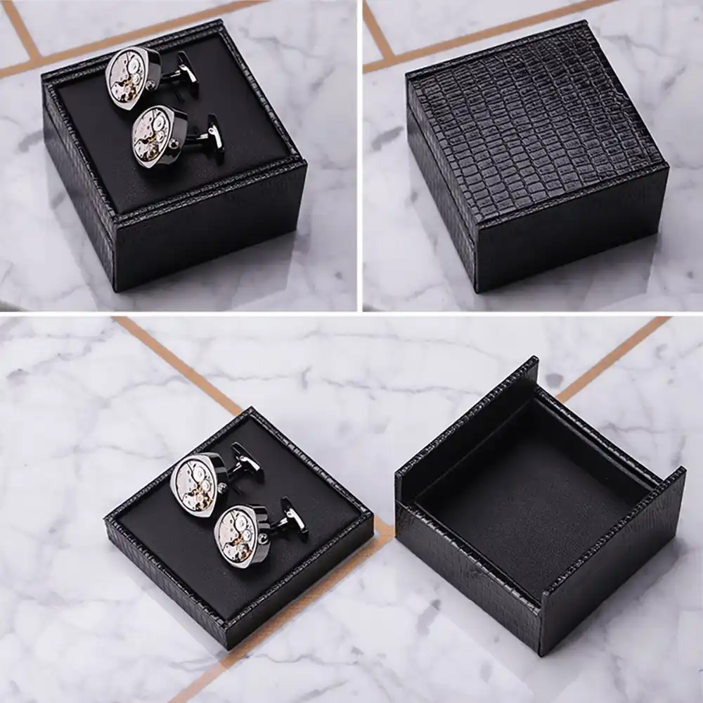 1PC KFLK Cufflink Box Gift Storage Case Cuff Box Jewelry Carrying Case High Quality (Only